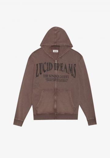 Пуловер с капюшоном