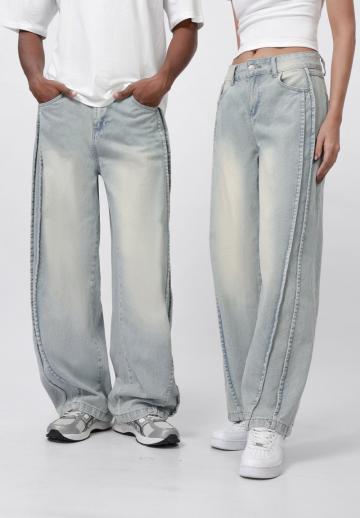 Прямые джинсы