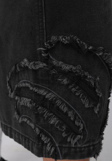 Короткие джинсы