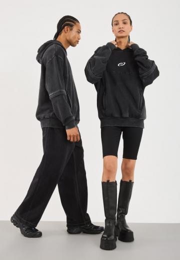 Пуловер с капюшоном