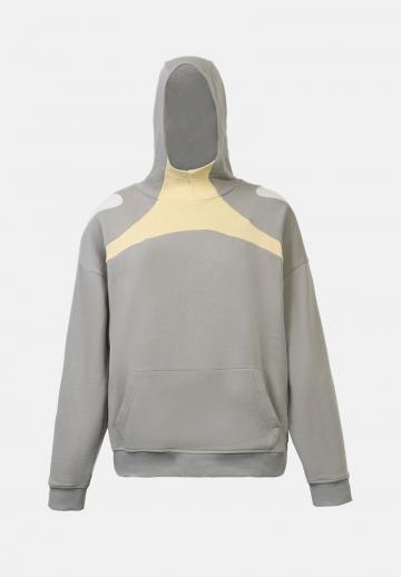 Пуловер с капюшоном