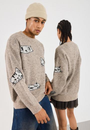 Длинный пуловер