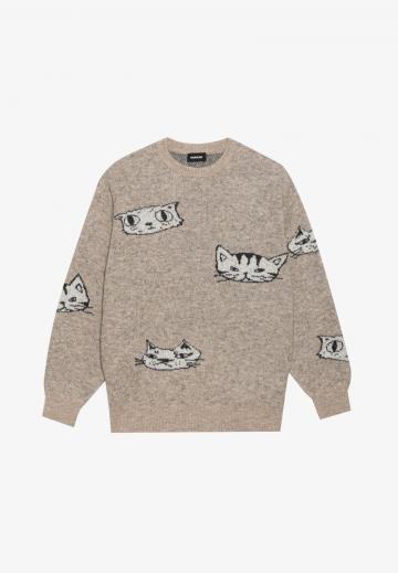 Длинный пуловер