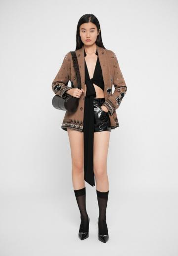 Длинный кардиган