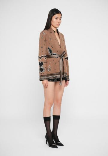 Длинный кардиган