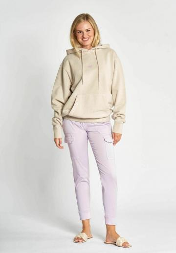 Пуловер с капюшоном