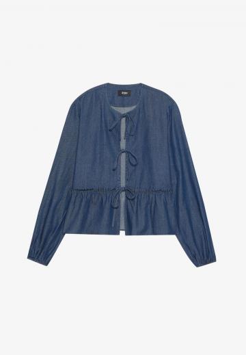 Джинсовая блузка