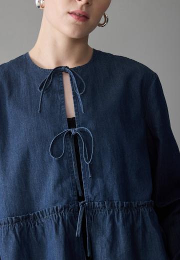 Джинсовая блузка