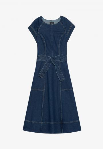 Джинсовое платье