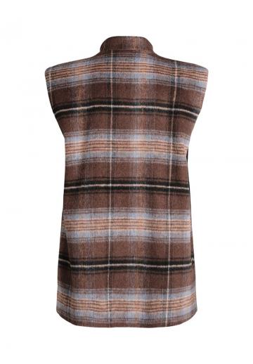 Длинный жилет