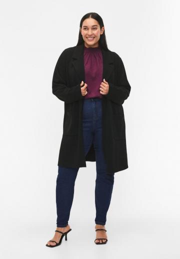 Длинный блейзер