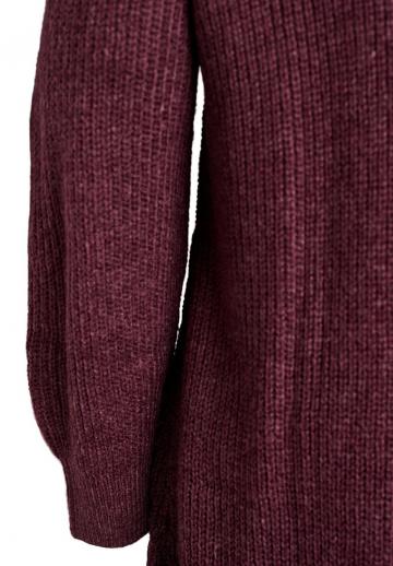 Вязаное платье