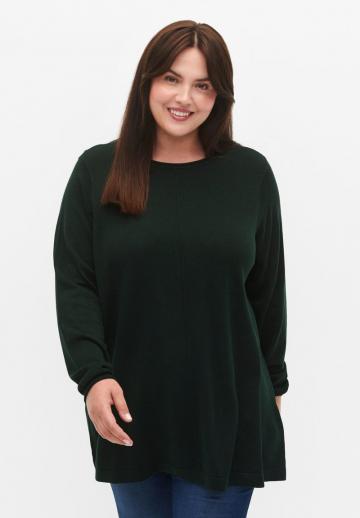 Длинный пуловер