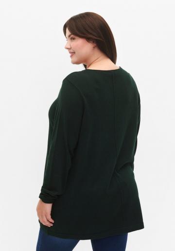 Длинный пуловер