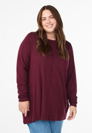 Длинный пуловер