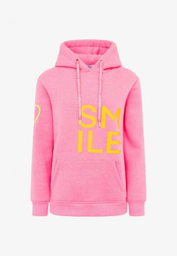 Пуловер с капюшоном