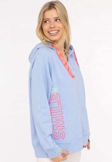 Пуловер с капюшоном