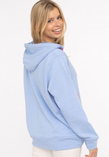 Пуловер с капюшоном