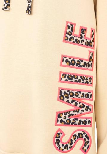 Пуловер с капюшоном