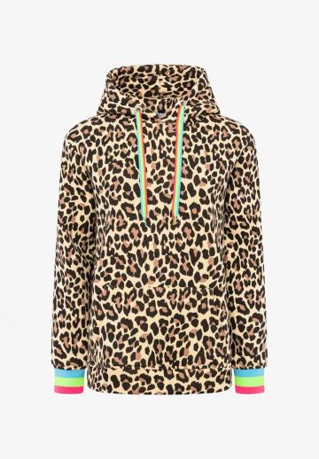 Пуловер с капюшоном