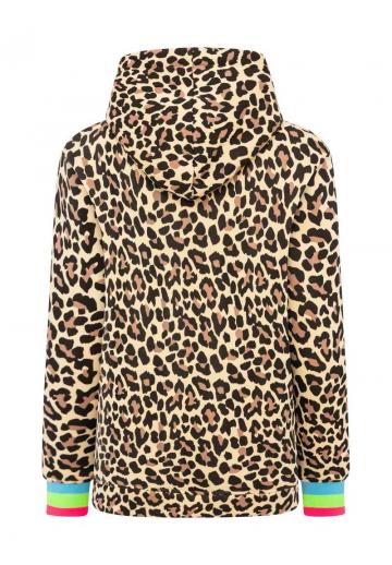 Пуловер с капюшоном