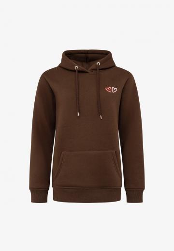 Пуловер с капюшоном