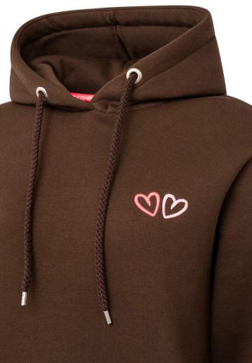 Пуловер с капюшоном