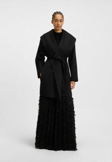 Шерстяное пальто