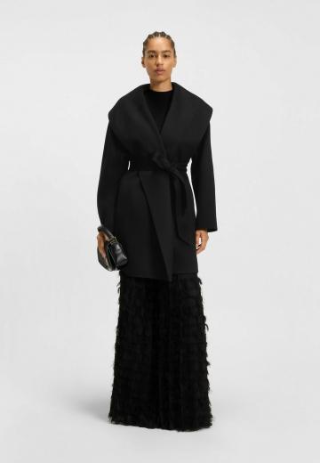 Шерстяное пальто