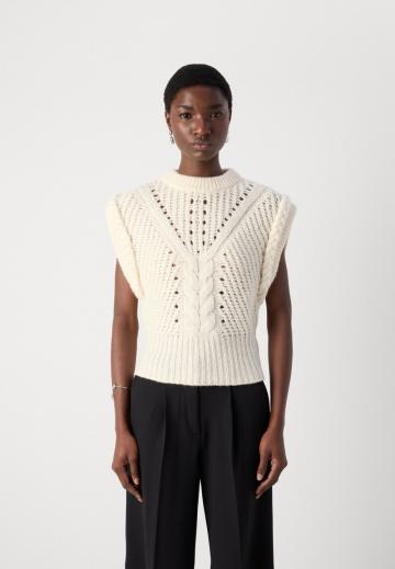 Пуловер без рукавов