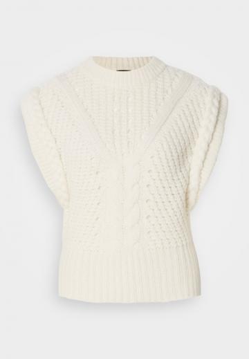 Пуловер без рукавов