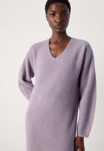 Вязаное платье