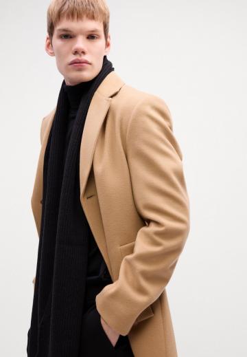 Шерстяное пальто