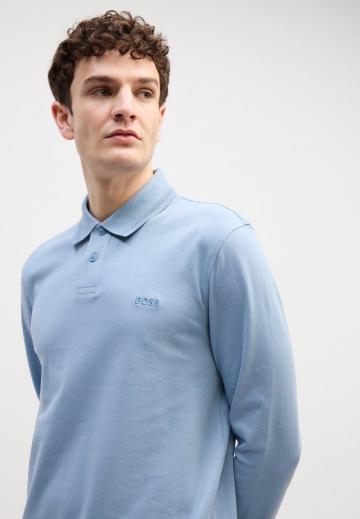 Поло с длинным рукавом