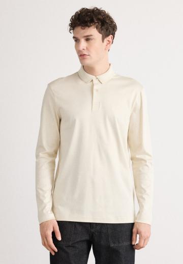 Поло с длинным рукавом