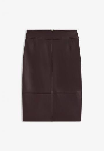 Кожаная юбка