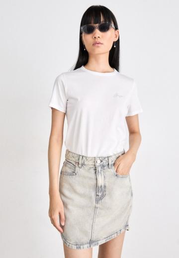 Юбка с накладными карманами