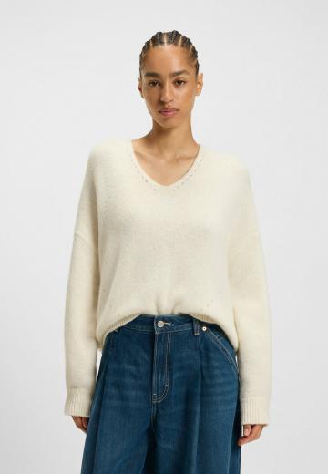 Длинный пуловер