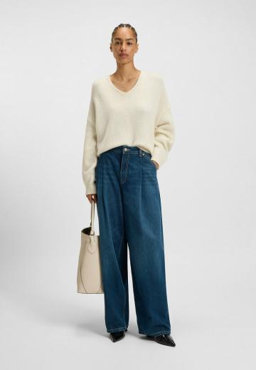 Длинный пуловер