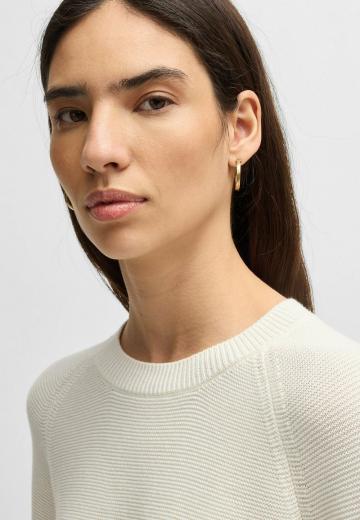 Пуловер с рукавом три четверти