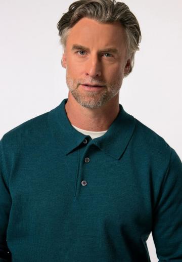 Поло с длинным рукавом