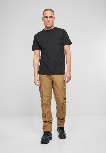 Брюки с накладными карманами