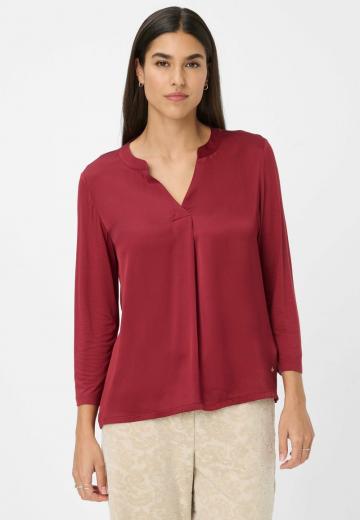 Атласная блузка