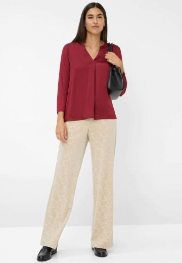 Атласная блузка