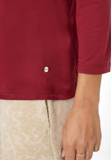 Атласная блузка