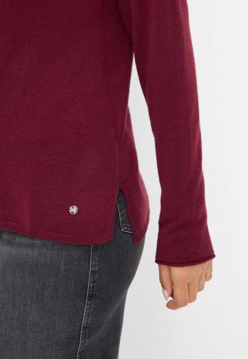 Длинный пуловер