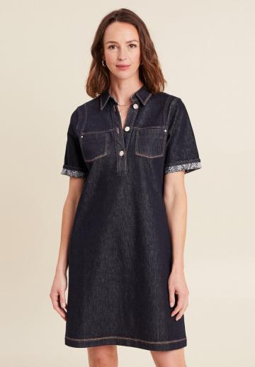 Джинсовое платье
