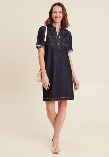 Джинсовое платье