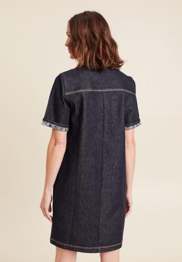 Джинсовое платье