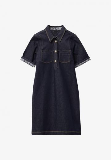 Джинсовое платье